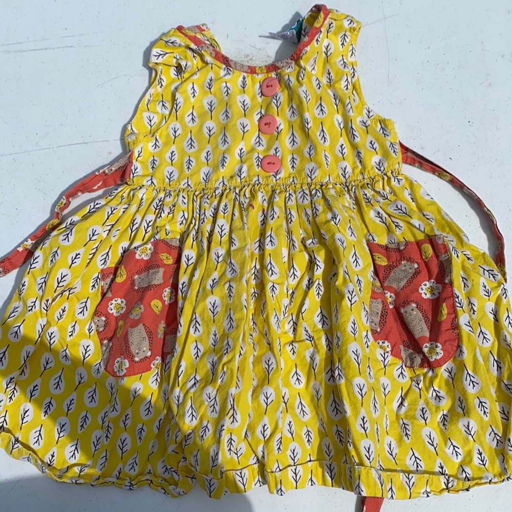Yellow and Orange Little miss marmalade dress